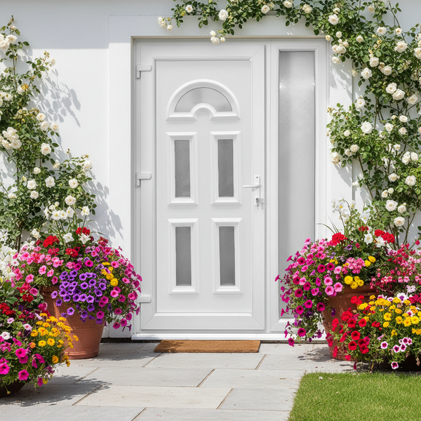 Műanyag bejárati ajtók