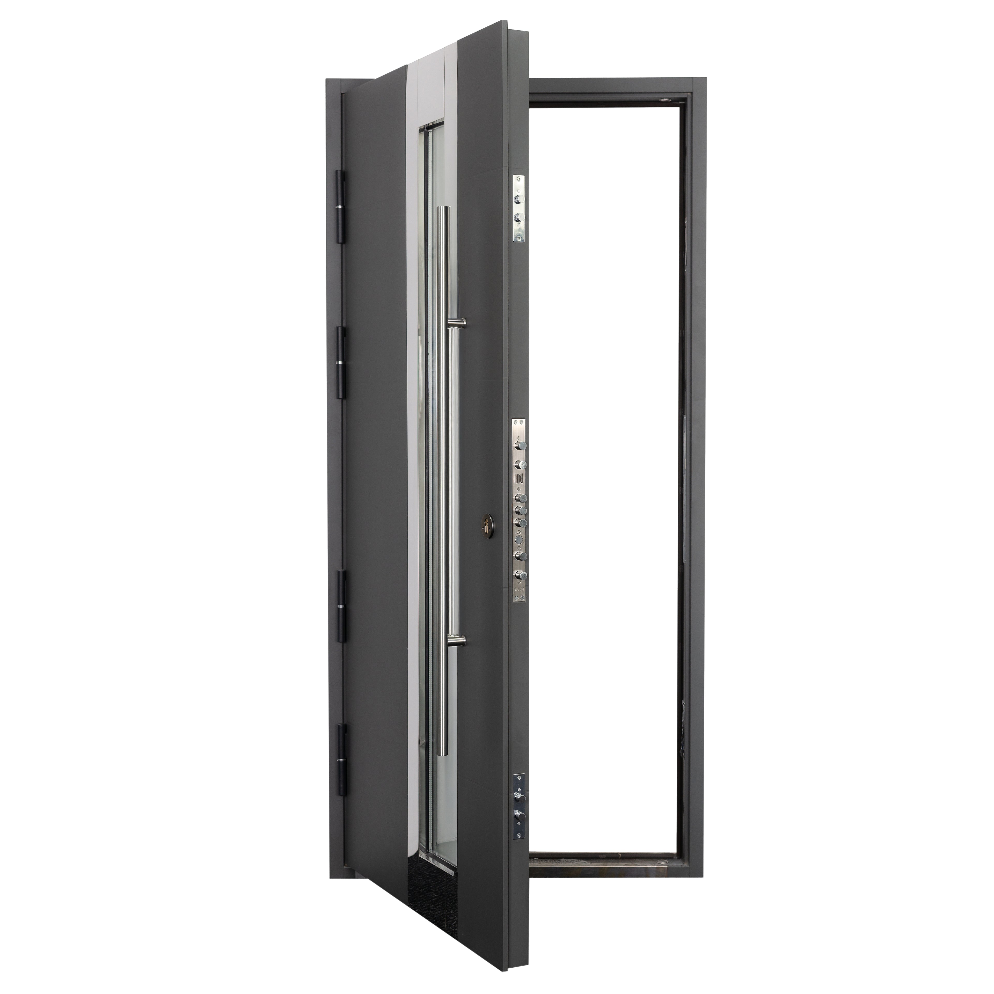 Hőszigetelt biztonsági bejárati ajtó IronDOOR07 98x208 cm