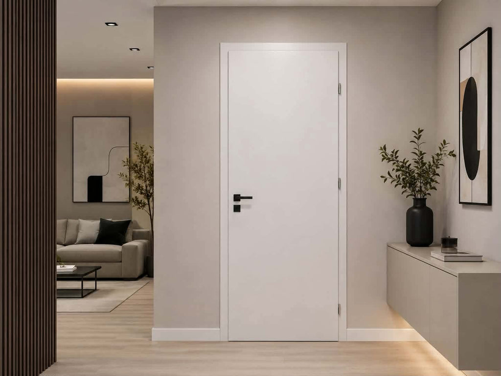 Ușă de interior Altamura albă 75x210 cm