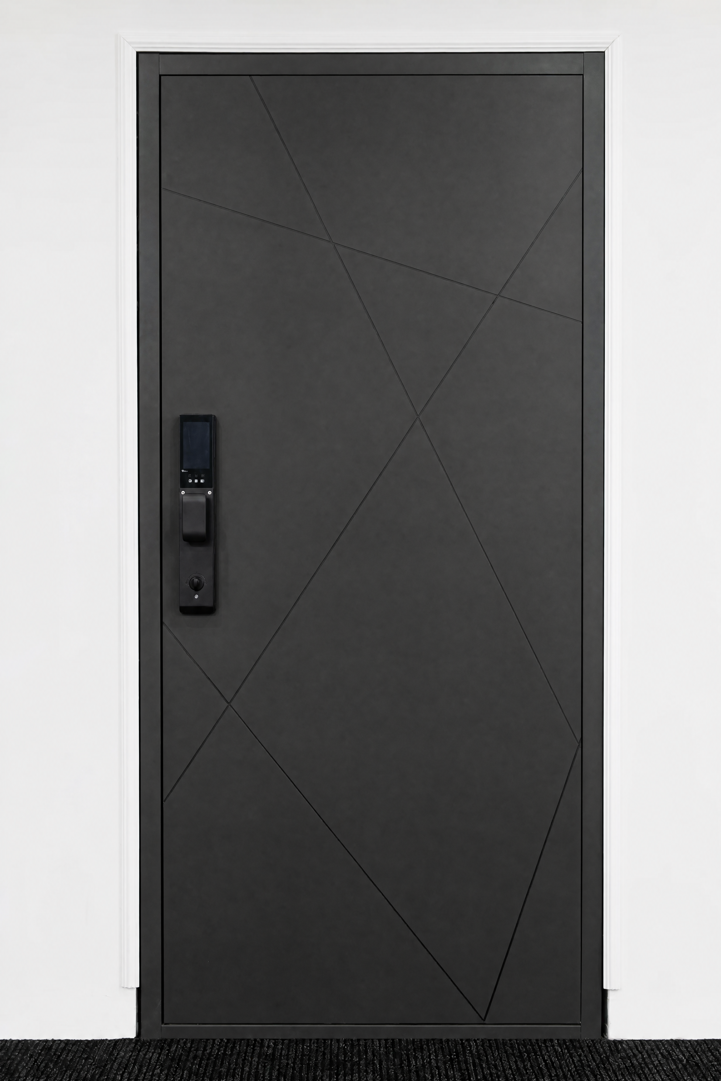 Hőszigetelt biztonsági bejárati ajtó IronDOOR02 98×208 cm - Prémium kivitel: 100mm-es profil, rejtett zsanérral