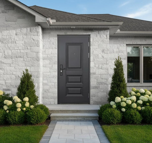 Hőszigetelt biztonsági bejárati ajtó IronDOOR15 98x208 cm