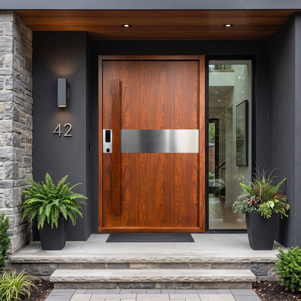 Toplotnoizolacijska varnostna vhodna vrata IronDOOR22 150×210 cm