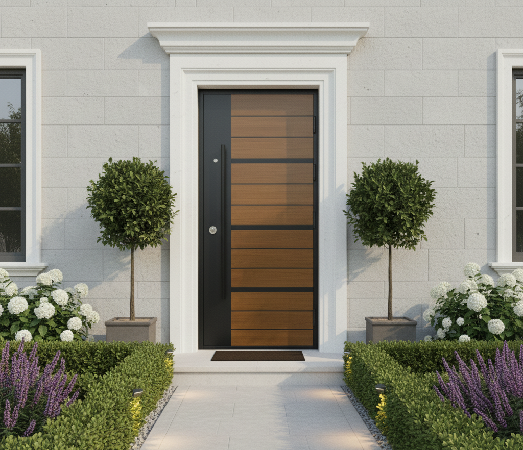 Ușă de intrare termoizolată de securitate IronDOOR24